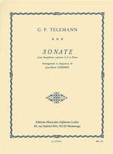 Telemann: Sonata in A Minor, TWV 41:a3 (arr. for sax & piano)