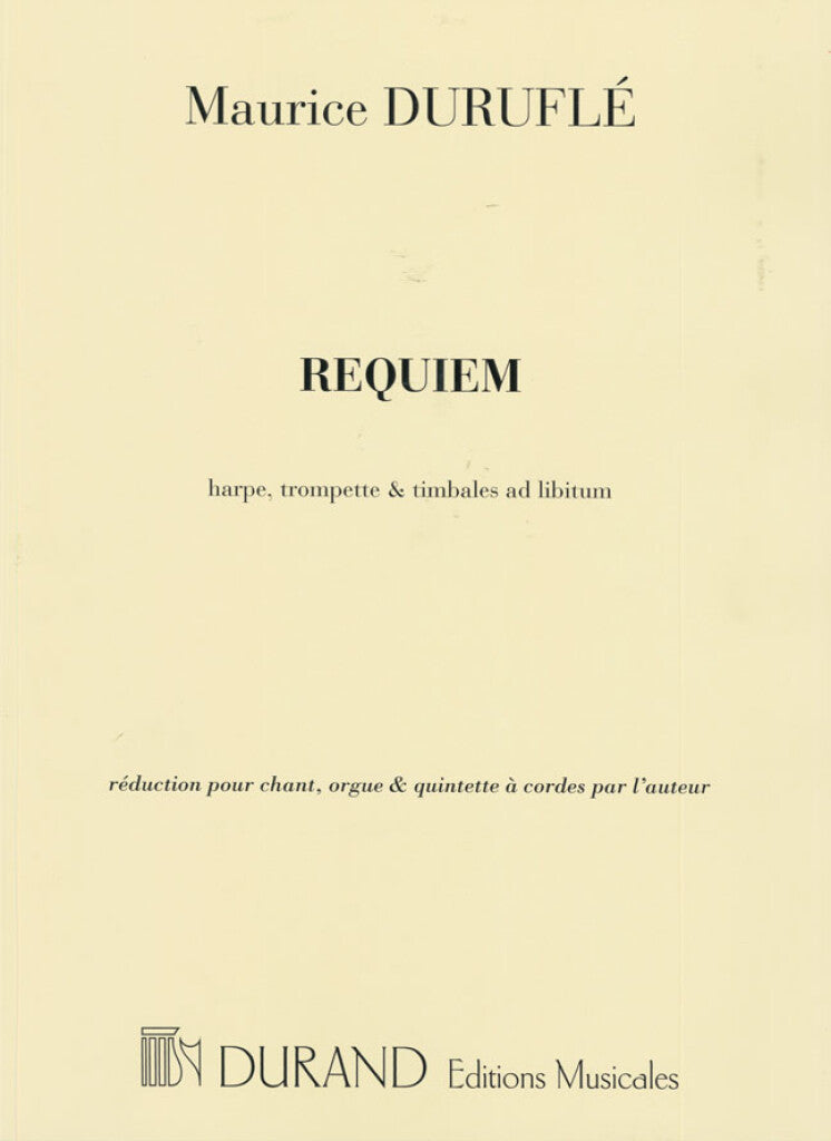 Duruflé y su música sacra coral: Requiem Op. 9 - The IFCM Magazine