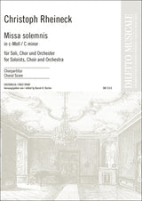 Rheineck: Missa solemnis in C Minor