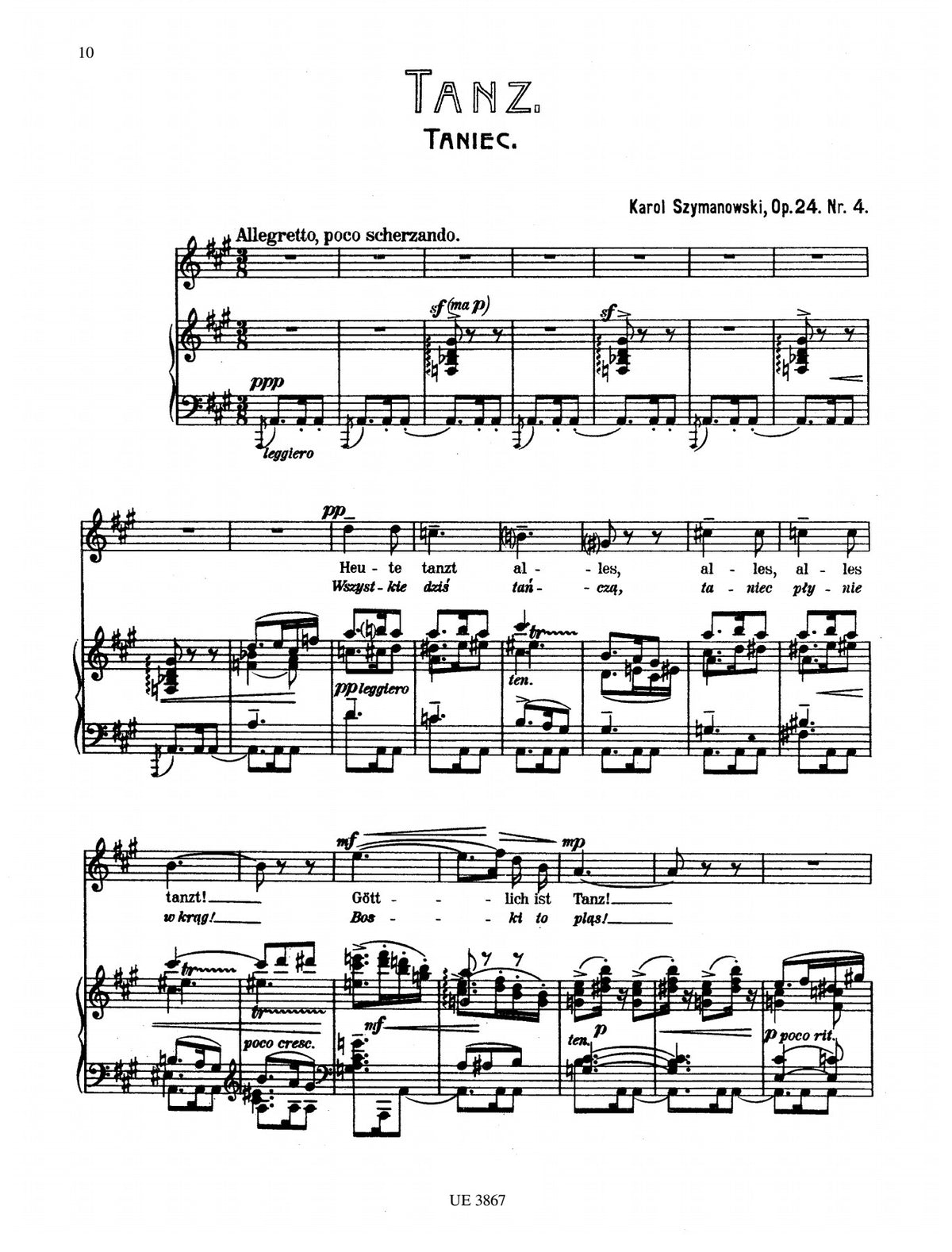 Persian Love Song (Rubinstein) - Download Sheet Music PDF file