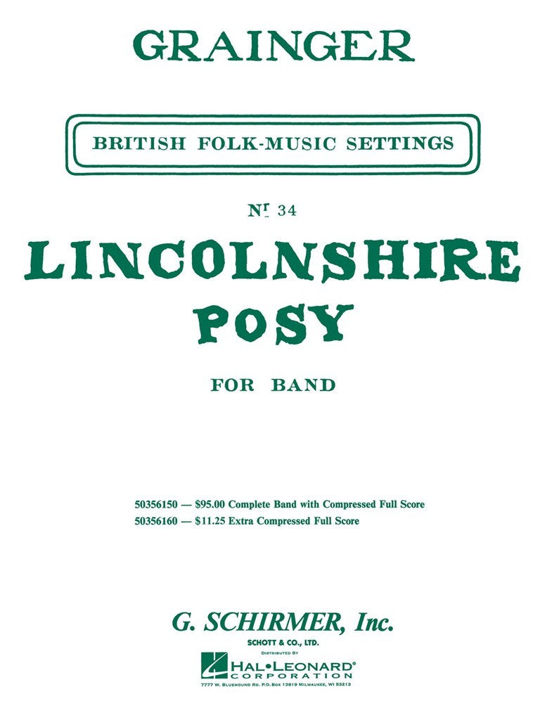 Grainger: Lincolnshire Posy