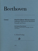 Beethoven: 5 Famous Piano Sonatas