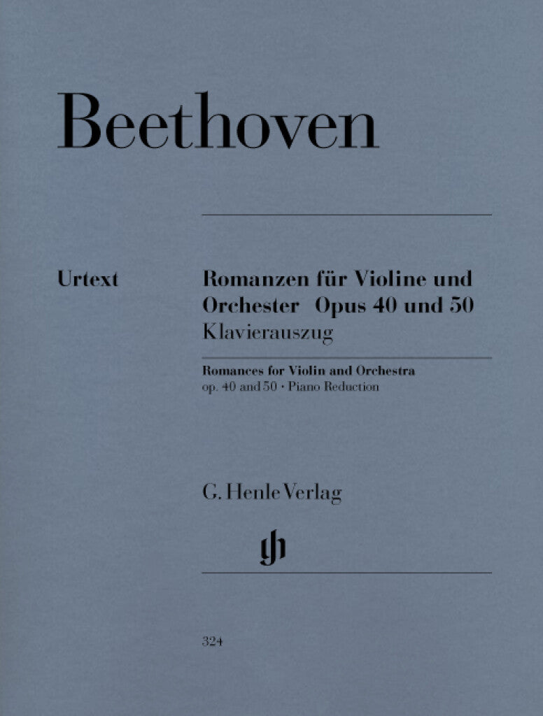 Beethoven: Romances in G Major, Op. 40 & F Major, Op. 50 - Ficks Music