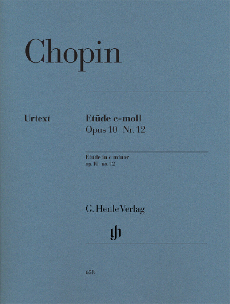 Chopin: Etude in C Minor, Op. 10, No. 12 ("Revolution")