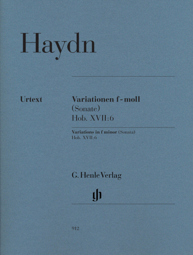 Haydn: Variations in F Minor (Sonata), Hob. XVII:6