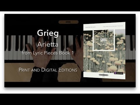 Grieg: Arietta, Op. 12, No. 1