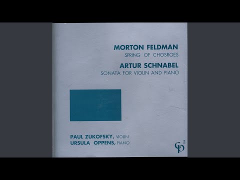 Feldman: Spring of Chosroes