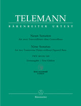 Telemann: 9 Sonatas for Two Flutes, TWV 40:141-149