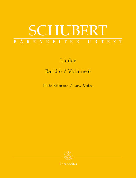 Schubert: Lieder - Volume 6