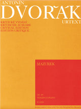 Dvořák: Mazurka in E Minor, Op. 49