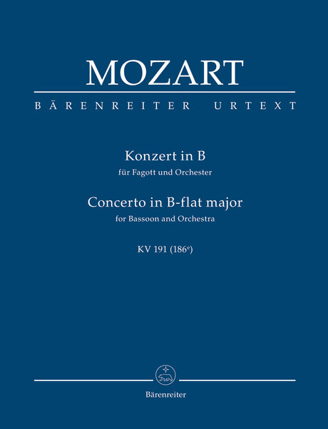 Mozart: Bassoon Concerto in B-flat Major, K. 191 (186e)