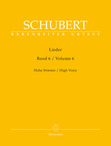 Schubert: Lieder - Volume 6