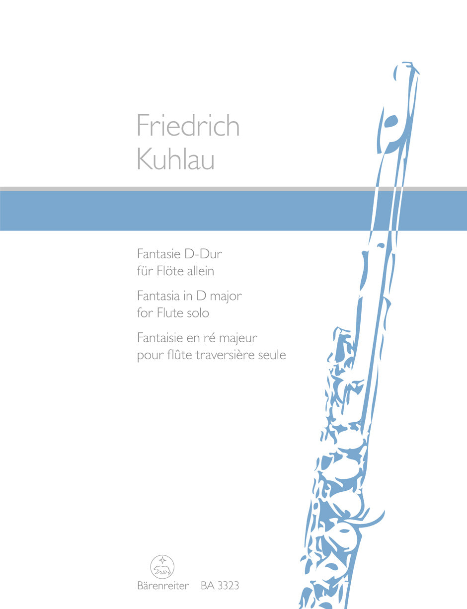 Kuhlau: Fantasia in D Major for Solo Flute