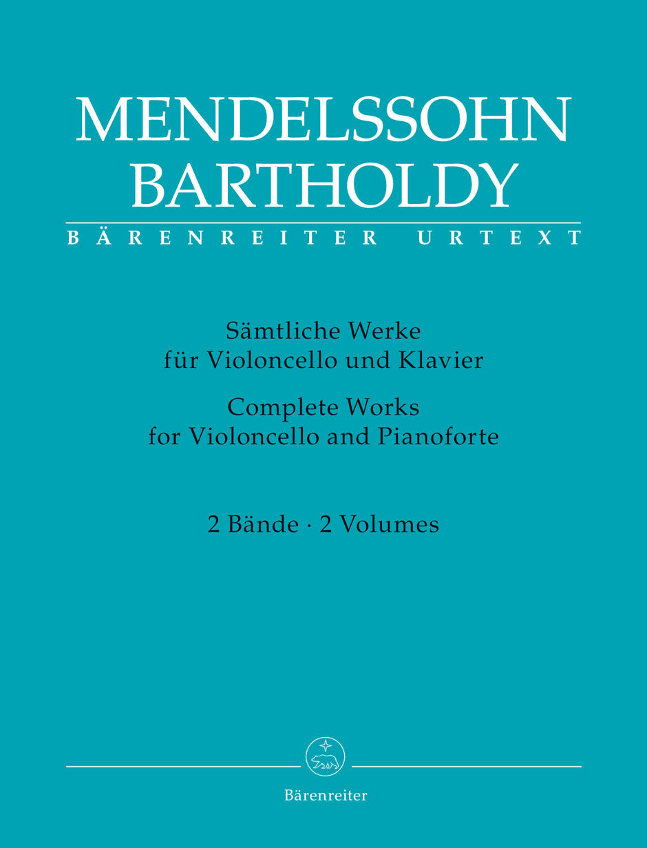 Mendelssohn: Complete Works for Cello & Piano - Ficks Music