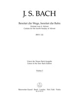 Bach: Bereitet die Wege, bereitet die Bahn, BWV 132