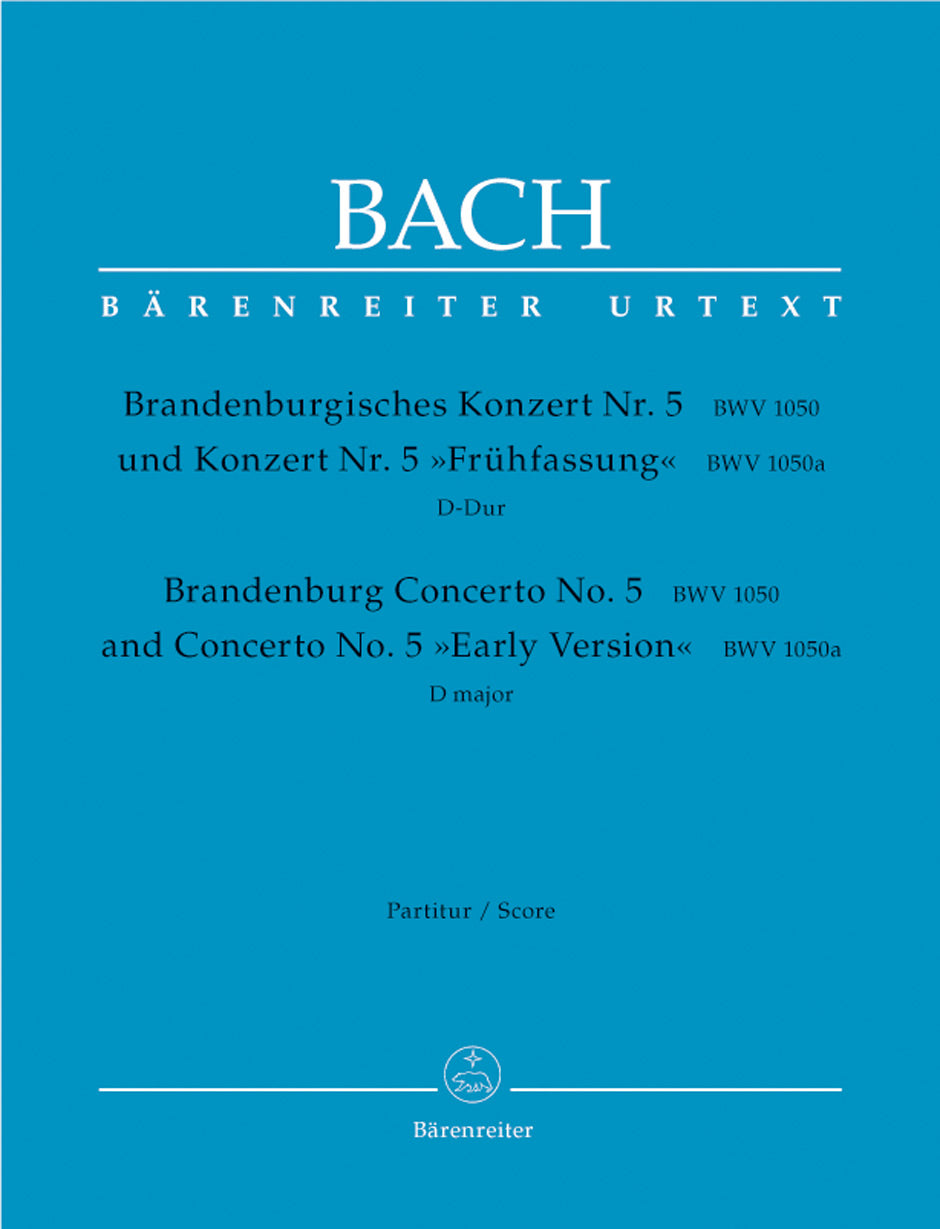 Bach: Brandenburg Concerto No. 5 In D Major, BWV 1050 - Ficks Music