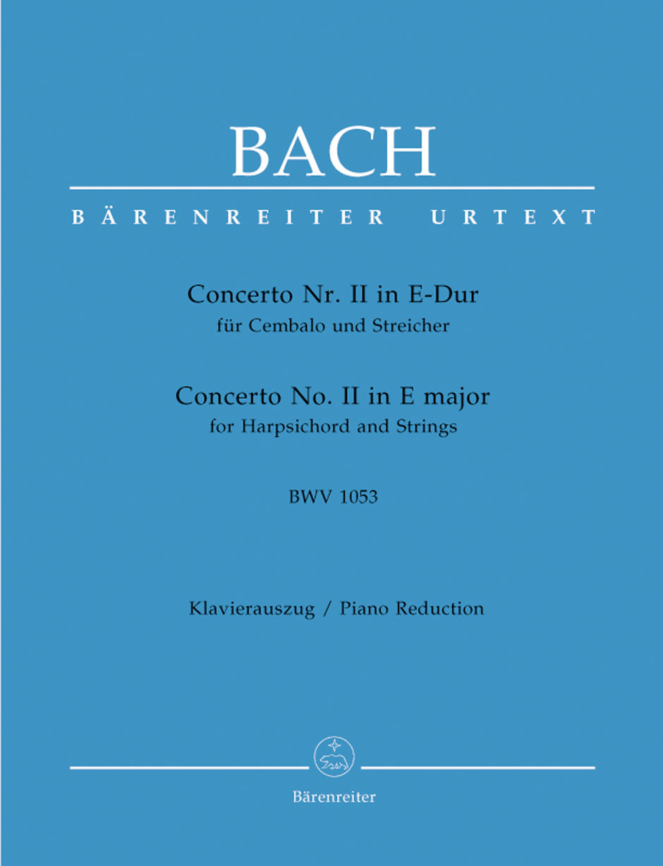 Bach: Harpsichord Concerto No. 2 in E Major, BWV 1053