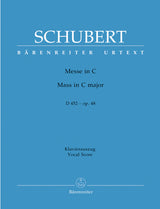 Schubert: Mass in C Major, D 452, Op. 48