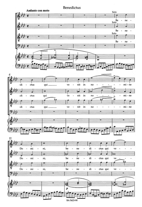 Schubert: Mass in A-flat Major, D 678