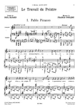 Poulenc: Le Travail du peintre