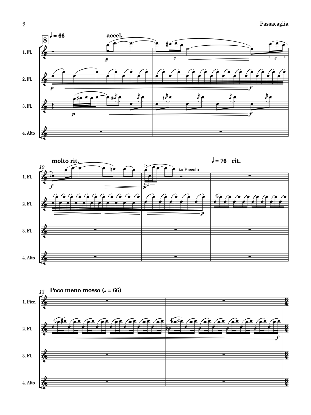 Montgomery: Passacaglia