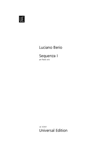 Berio: Sequenza I – Ficks Music