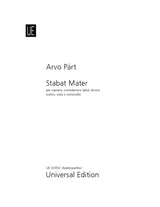 Pärt: Stabat Mater