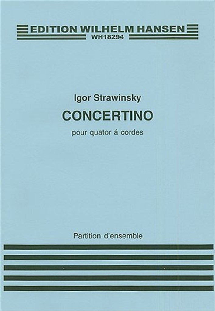 Stravinsky: Concertino for String Quartet